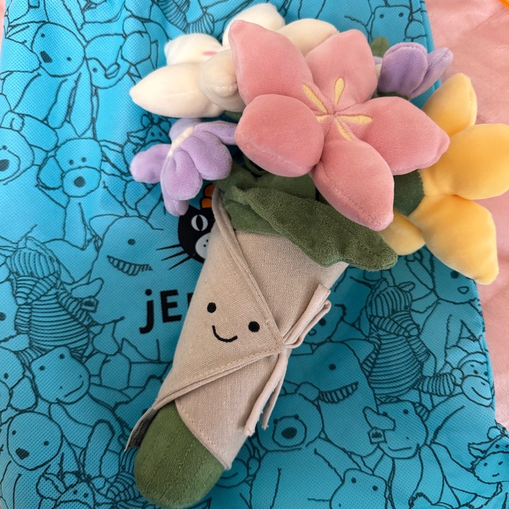 Jellycat flower Bouquet